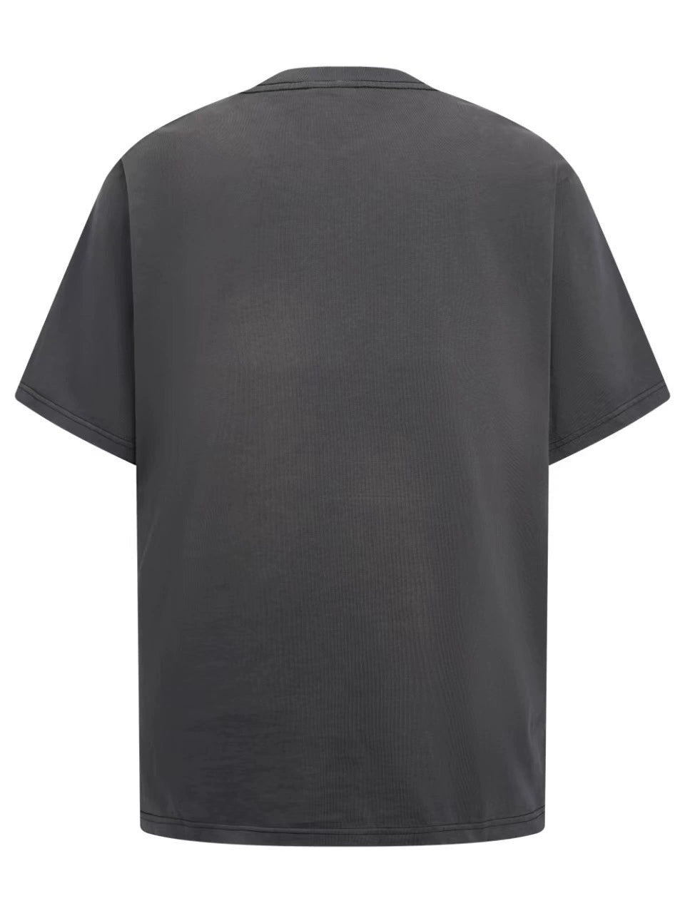 Fashion printed solid color T-shirt